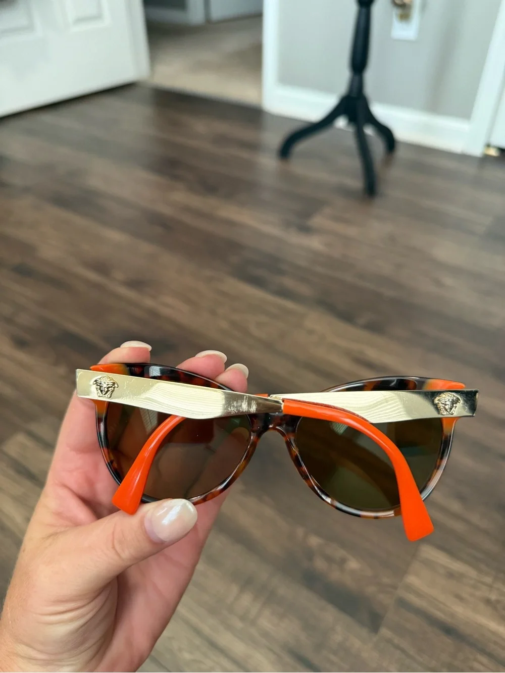 Versace Tortoiseshell Cat-Eye Sunglasses